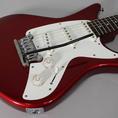 1980s Yamaha SC-300T Samurai Flying Goose Candy Apple Red w/Gig Bag image 8