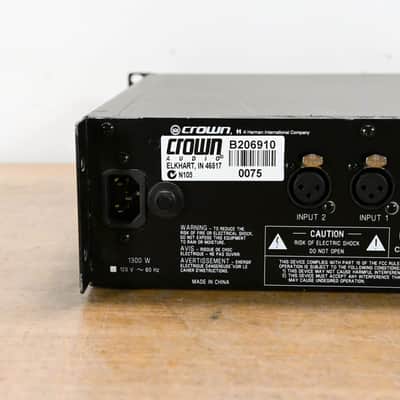 Crown XLS 402 2-Channel Power Amplifier CG0145D image 8