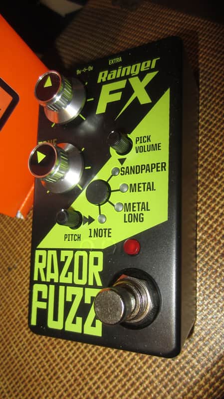 Rainger FX Razor Fuzz Black image 1