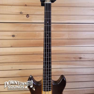 1981 Vantage VP-710B "Double P-Bass" with Vantage Hard Case - Natural, 9lbs 10oz image 5