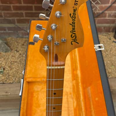 H.S. Anderson Strider (Fender Stratocaster style) 1977 - Natural image 11