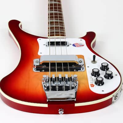 2014 Rickenbacker LTD 4003 FG CB Checkerboard Binding Fireglo! Japan Exclusive Run | RARE MODEL! image 18