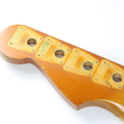 1966 Vintage Fender Jazz Bass Neck Rosewood Fretboard All Original 1960's Guitar image 6