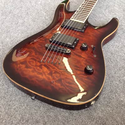 ESP LTD MH 250NT Dark Brown Sunburst *EMG Pickups* image 2