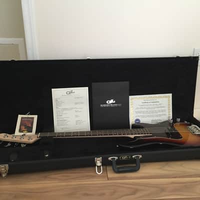 G&L LB-100 2014 Empress Sunburst & Original G&L Hard Case image 1