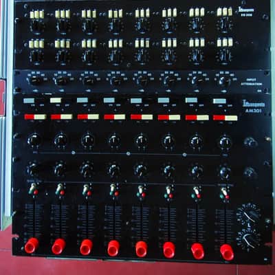 Vintage 1969 Langevin AM-3 8X2 Recording Console Sidecar