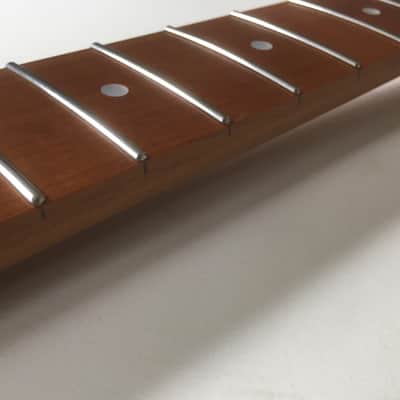 Lefty Reverse Hendrix Loaded Strat Modern Hybrid Neck Relic Roasted Flame Maple image 5