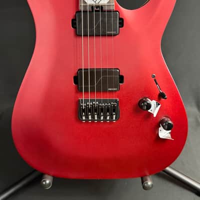 Schecter C-1 SLS Custom Electric Guitar Racing Red Finish w/ Fishman Fluence image 2