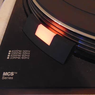 Vintage MCS Modular Componet System 6601 Direct Drive Turntable-Works Great-Sounds Great Black image 5