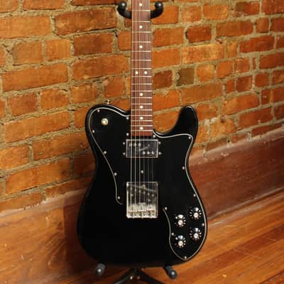 Fender Classic Series '72 Telecaster Custom with Rosewood Fretboard 2003 - Black image 3