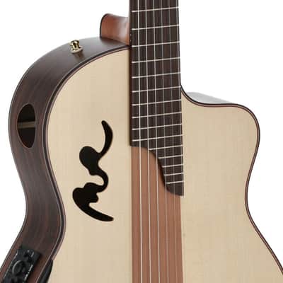 Manuel Rodriguez Cortado Indian Rosewood 4/4 Satin E-Acoustic Cutaway (501460) image 6