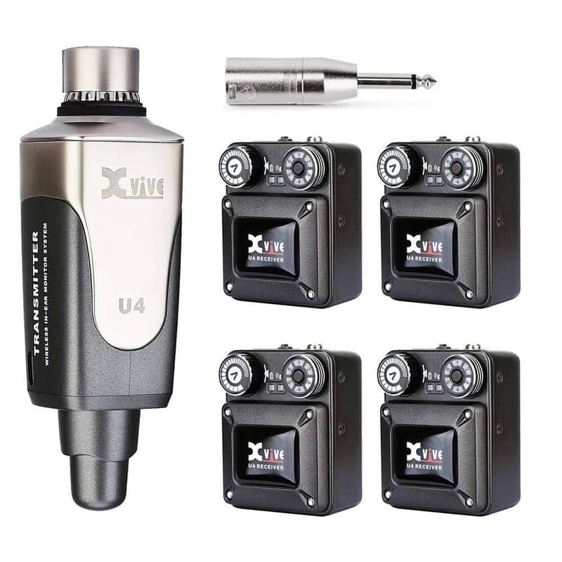 Xvive - U45R2 IN-EAR MONITOR - Sistema monitor wireless digitale a 2 ricevitori image 1