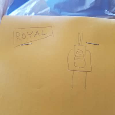 Royal one (1) 117V Power Cord Electric Cable cut Vintage non-polarized black 1940s-1960s image 6