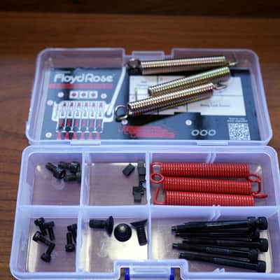 Genuine Floyd Rose Hardware Upgrade Kit Stainless Steel Black image 2