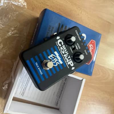 EBS MultiComp Studio Edition True Dual Band Compressor Pedal 2010s - Black/Blue image 4
