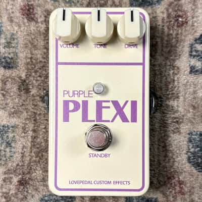 Lovepedal Purple Plexi Overdrive Distortion Guitar Effect Pedal W/ Box! image 2