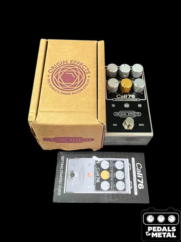 Origin Effects Cali76 Stacked Compressor 2025 - Present - Black - X18853 image 1