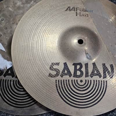 Hi-Hat Cymbals 13" Sabian AA Fusion USED! RKAA250826 image 2