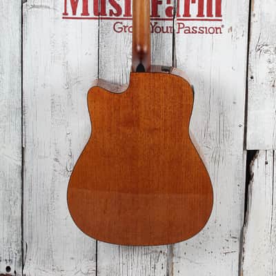 Yamaha FGX800C Dreadnought Cutaway Acoustic Electric Guitar Solid Spruce Top image 8
