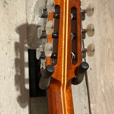 Rare Vintage 1970's Ovation USA 1124-4 Balladeer Acoustic Classical Guitar, image 14