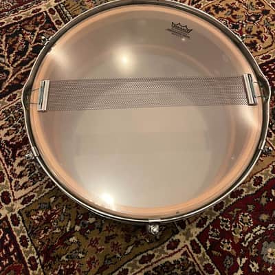 Slingerland Deluxe Student Model Snare (1956-59) 5.5x14"  (White Marine Pearl) image 6