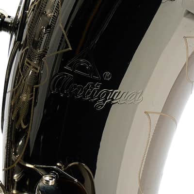 Antigua Winds TS4248BK 'Powerbell' Tenor Saxophone in Black Nickel SN STS080034 image 2