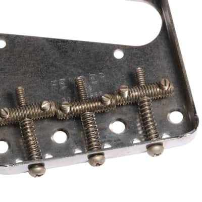 Fender® Aged 60's style Pat.No DES.164227 Telebridge Chrome image 2
