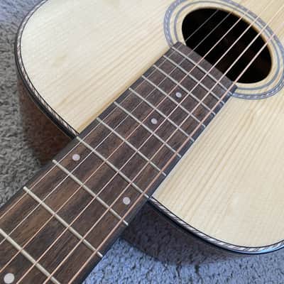 38 Inch Parlor Style Acoustic Guitar, Spruce Top Body, Mahogany Neck image 16
