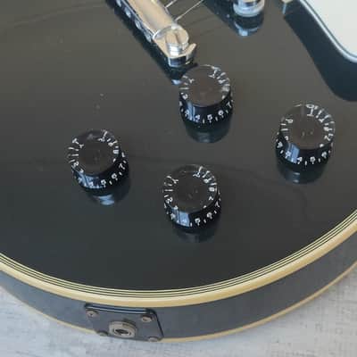 1978 Greco Japan EG-600PB Les Paul Custom Black Beauty (Ebony) image 2