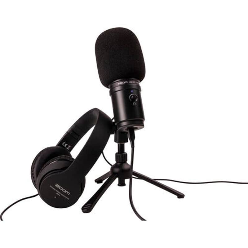 Zoom ZUM-2 Podcast Mic Pack USB Podcast Microphone Bundle image 1