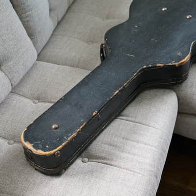 Gibson Lifton Hard Case For Gibson ES-335/345/355/330 1960s - Black/Orange image 6