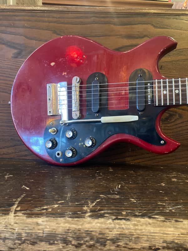 Gibson Melody Maker D with Vibrola 1964 - 1966 - Cherry image 1