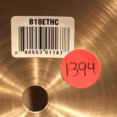 Meinl Byzance 18" Extra Thin Hammered Crash - Demo! image 7