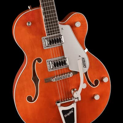 Gretsch G5420T Electromatic Classic Hollow Body Single-Cut with Bigsby Orange Stain - Serial # CYGC23071199 - Demo image 3
