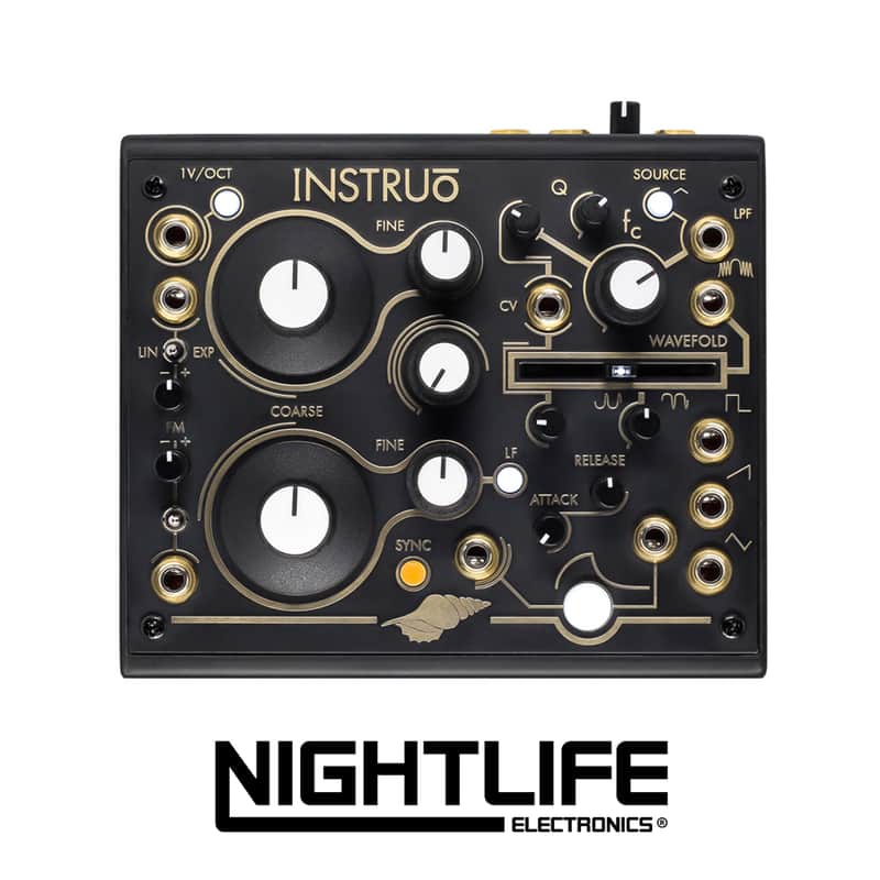 Instruo Seashell Hybrid Desktop Semi-Modular Synthesizer image 1