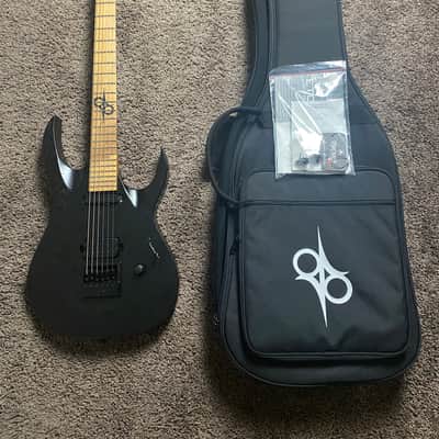Solar Guitars AB1.6 Artist LTD 2020 Black Open Pore Satin Black image 2