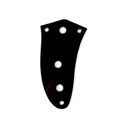 Custom Control Plate For Jaguar Style Guitar ,Plastic PVC 3ply Black