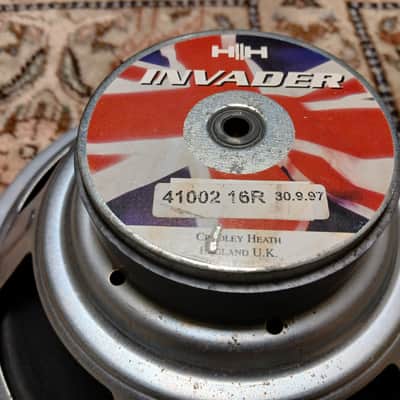 HH Invader 10" 16 Ohm Guitar Speaker Made In England image 2