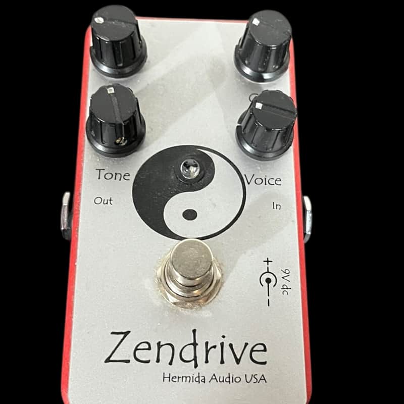 Lovepedal Special Edition "Red Dot" Zendrive 2010s - Silver/Red X11448 image 1