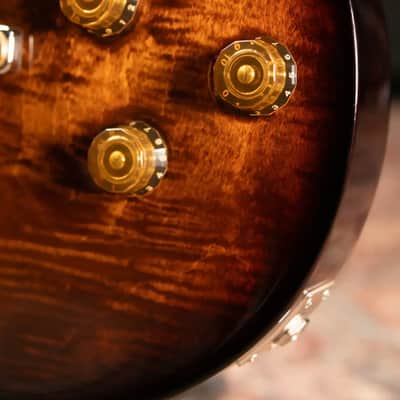 PRS McCarty Singlecut 594 Electric Guitar - Black Gold Wraparound Burst with Hardshell Case - Used image 13