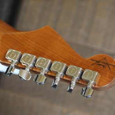 2020 Fender Custom Shop Empire 67 Super Stratocaster Electric Guitar Aged Olympic White NOS + COA OHSC image 22