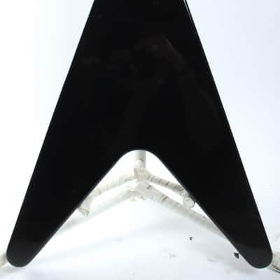 Immagine 1997 Gibson Flying V '67 Reissue ebony w/ ebony fretboard - 7