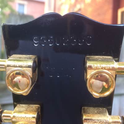 Gibson ES-165 Herb Ellis 1992 Ebony Black image 5