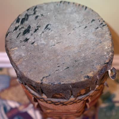 Beautiful Genuine African Handcrafted Drum Percussion Instrument image 8
