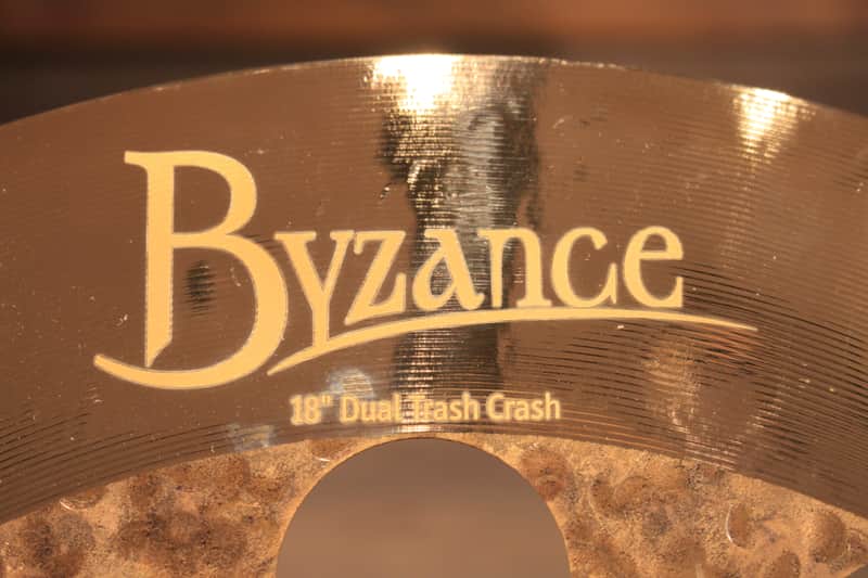 Meinl 18 inch Byzance Dual Trash Crash Cymbal - Demo! | Reverb