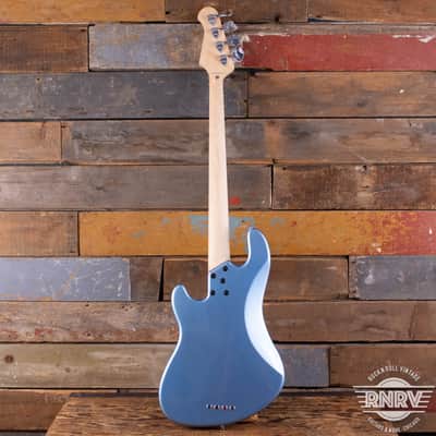 Lakland Skyline DJ-4 Darryl Jones Signature 4-String with Rosewood Fretboard 2002 - 2018 - Lake Placid Blue image 4