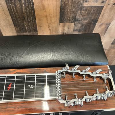 Marlen D-10 3x5 Single Pedal Steel 1970s - Wood Grain with Original Case image 9