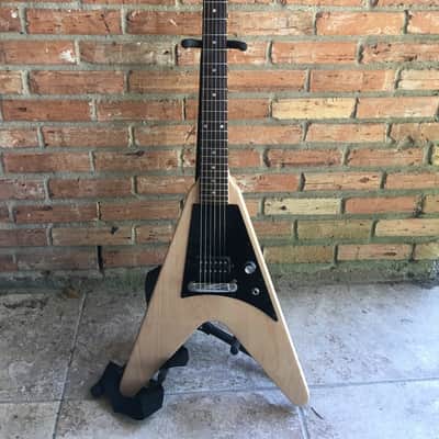 2011 GIBSON Melody Maker Flying V Guitar w/ Maple Body, Mahogany Neck, Natural Finish & Duncan JB! image 1