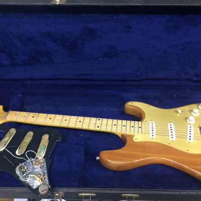 Cort C Series Hard Tail Stratocaster 1970's Natural Neck Through image 1