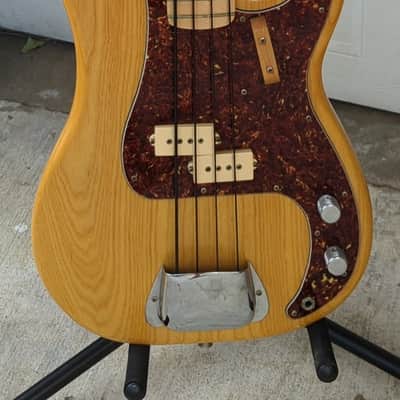 Fender Precision bass 1976 - Natural ash image 3